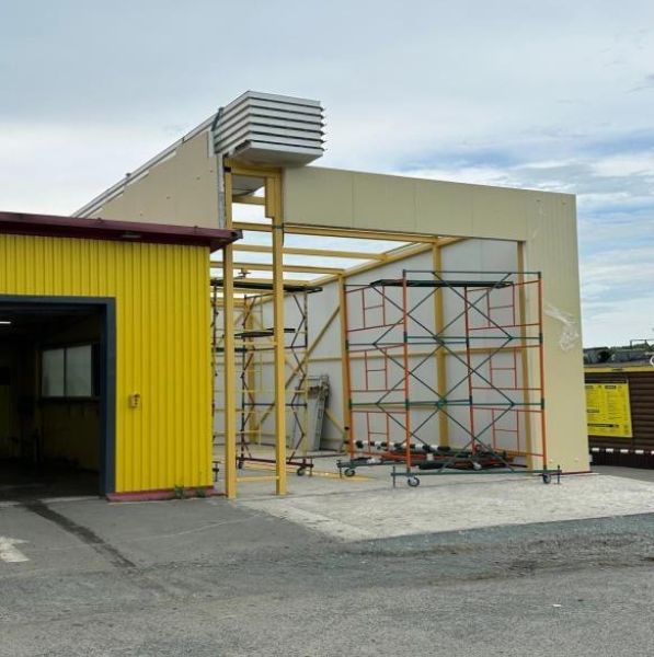 Строительство Авто-комплекса на четыре поста п. Трудовое Порт-Артурская улица д.127 ст.3